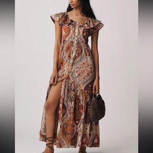 Farm Rio ruffle flirty dress